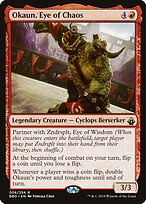 Okaun, Eye of Chaos — Battlebond