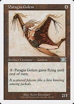 Patagia Golem — Classic Sixth Edition
