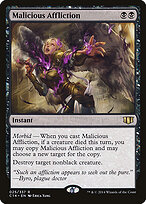 Malicious Affliction — Commander 2014