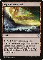 Blighted Woodland — Commander 2017