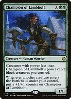 Champion of Lambholt — Jumpstart