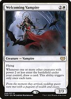 Welcoming Vampire — Innistrad: Crimson Vow