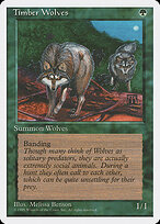Timber Wolves — Fourth Edition