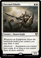 Puresteel Paladin — Commander Masters