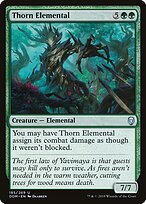 Thorn Elemental — Dominaria