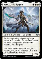 Kemba, Kha Regent — Commander Masters