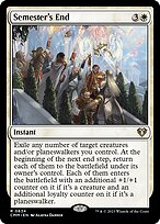 Semester's End — Commander Masters