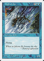 Wall of Air — Fifth Edition