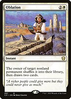 Oblation — Commander 2021