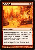 War's Toll — Dissension