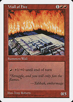 Wall of Fire — Fifth Edition