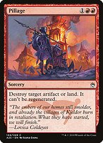 Pillage — Masters 25