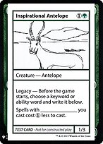 Inspirational Antelope — Mystery Booster: Convention Edition Exclusives