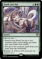 Tooth and Nail — Commander Masters