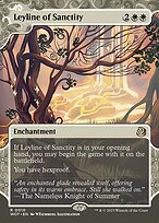 Leyline of Sanctity — Wilds of Eldraine: Enchanting Tales