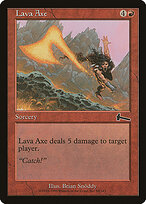 Lava Axe — Urza's Legacy