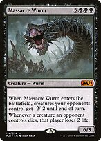 Massacre Wurm — Core Set 2021