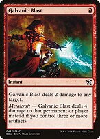 Galvanic Blast — Duel Decks: Elves vs. Inventors