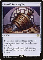 Sensei's Divining Top — Double Masters 2022