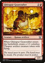 Ghirapur Gearcrafter — Duel Decks: Elves vs. Inventors