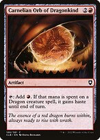 Carnelian Orb of Dragonkind — Commander Legends: Battle for Baldur's Gate