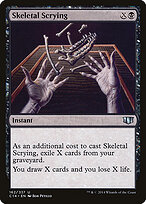Skeletal Scrying — Commander 2014