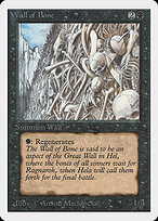 Wall of Bone — Unlimited Edition