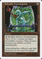 Ashnod's Transmogrant — Fifth Edition