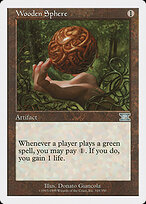 Wooden Sphere — Classic Sixth Edition