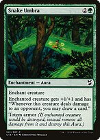 Snake Umbra — Commander 2018
