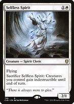 Selfless Spirit — Commander Legends: Battle for Baldur's Gate