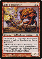 Akki Underminer — Champions of Kamigawa