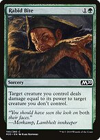 Rabid Bite — Core Set 2020