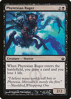 Phyrexian Rager — Mirrodin Besieged