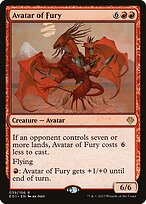 Avatar of Fury — Archenemy: Nicol Bolas