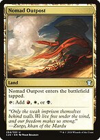 Nomad Outpost — Commander 2020