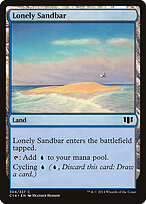 Lonely Sandbar — Commander 2014