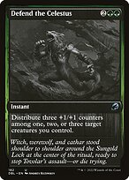 Defend the Celestus — Innistrad: Double Feature