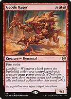 Geode Rager — Starter Commander Decks