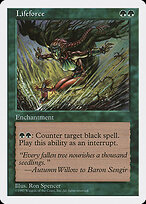 Lifeforce — Fifth Edition
