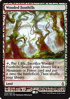 Wooded Foothills — Zendikar Expeditions