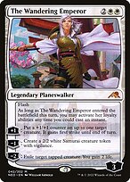 The Wandering Emperor — Kamigawa: Neon Dynasty