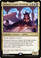 Yennett, Cryptic Sovereign — Commander 2018