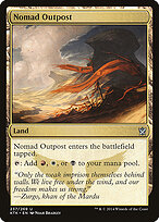Nomad Outpost — Khans of Tarkir