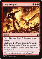 Fiery Temper — Commander 2019