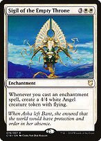 Sigil of the Empty Throne — Commander 2018