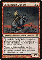 Godo, Bandit Warlord — Champions of Kamigawa