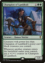 Champion of Lambholt — Commander 2016