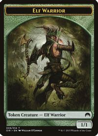 Elf Warrior Token — Magic Origins
