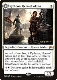 Kytheon, Hero of Akros — Prerelease Cards
